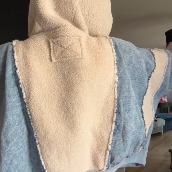 BiBi fleece and jean jacket - Picture 5 of 5